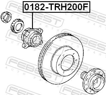 Wheel Hub 0182-TRH200F