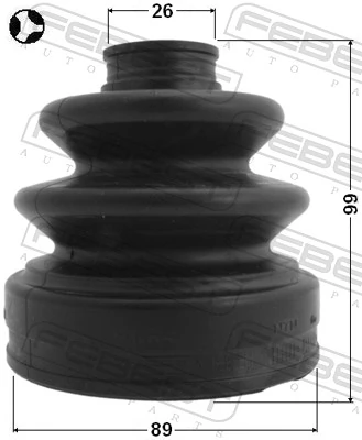 FEBEST 0215-Z50T Bellow, drive shaft