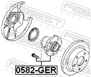Wheel Hub 0582-GER
