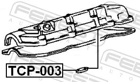 Seal Ring, spark plug shaft TCP-003