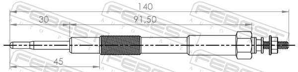 Glow Plug 05642-003