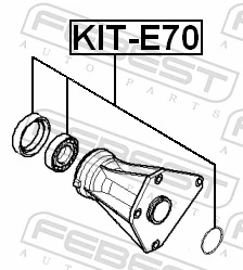 Bearing, drive shaft KIT-E70
