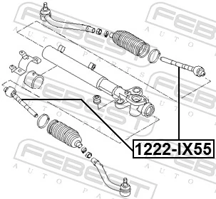 Inner Tie Rod 1222-IX55