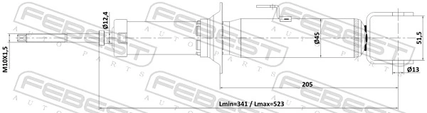 Shock Absorber 20110-003R