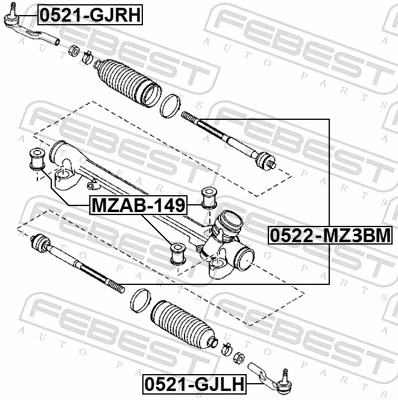 Tie Rod End 0521-GJLH