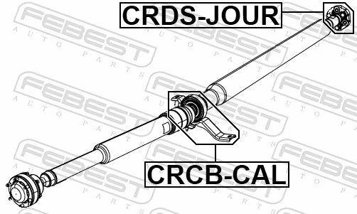 Joint, propshaft CRDS-JOUR