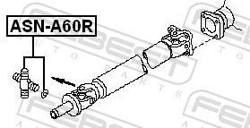 Joint, propshaft ASN-A60R