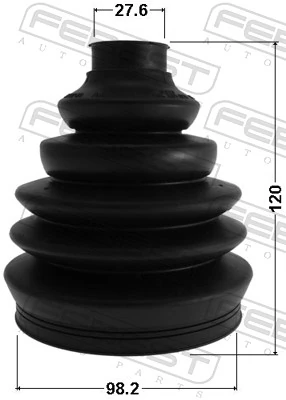 Bellow Kit, drive shaft 1717P-A6
