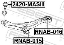 Ball Joint 2420-MASIII