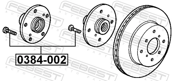 Wheel Stud 0384-002