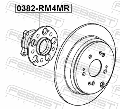 Wheel Hub 0382-RM4MR