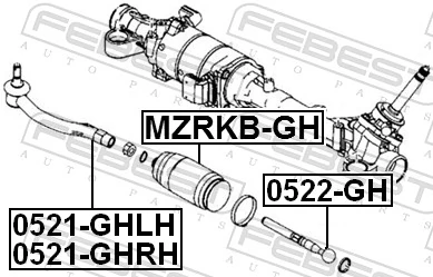 Inner Tie Rod 0522-GH