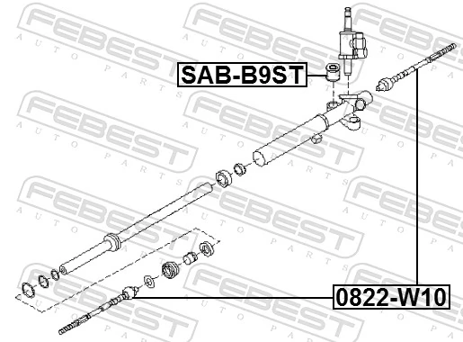 Inner Tie Rod 0822-W10