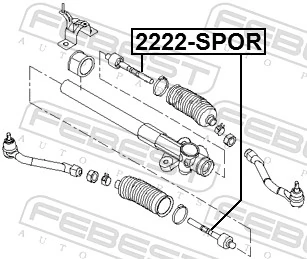 Inner Tie Rod 2222-SPOR