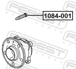 FEBEST 1084-001 Wheel Stud