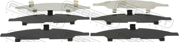 Anti-Squeal Foil, brake pad (back plate) 0403-KS3WF