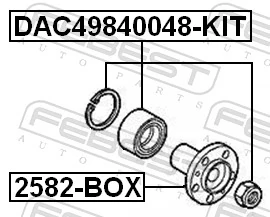 Wheel Hub 2582-BOX