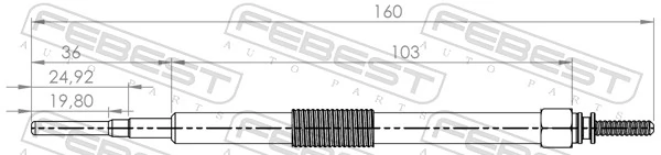 Glow Plug 01642-005