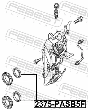 Repair Kit, brake caliper 2375-PASB5F