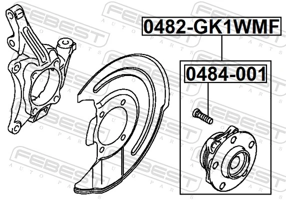 Wheel Hub 0482-GK1WMF