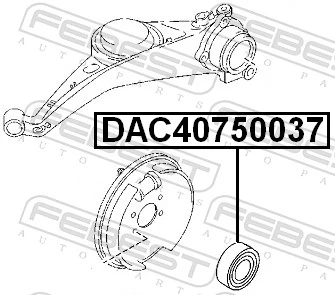 Wheel Bearing DAC40750037
