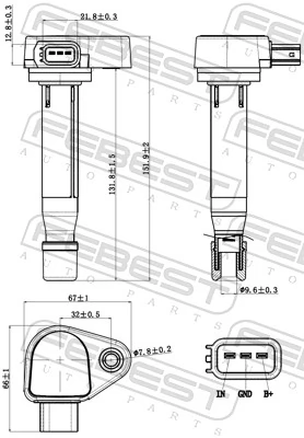 Ignition Coil 03640-004