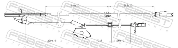Sensor, wheel speed 01606-006