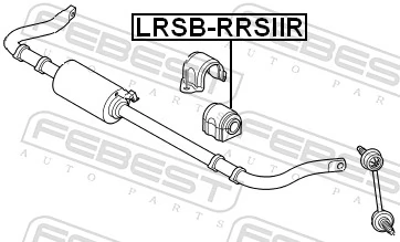 Mounting, stabiliser bar LRSB-RRSIIR