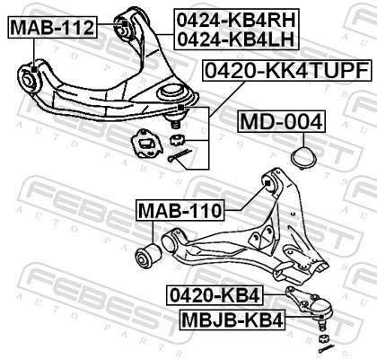 Ball Joint 0420-KK4TUPF