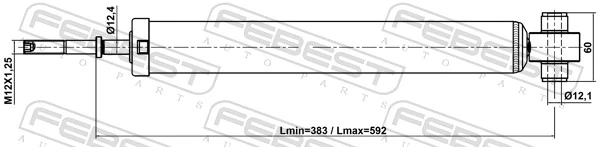 Shock Absorber 01110-018R