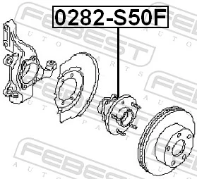 Wheel Hub 0282-S50F