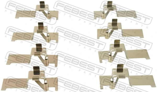 Accessory Kit, disc brake pad 0103-ACV40F