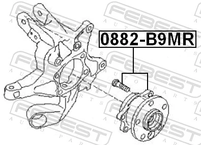 Wheel Hub 0882-B9MR