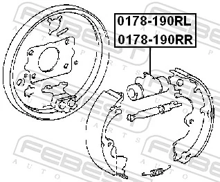 Wheel Brake Cylinder 0178-190RL
