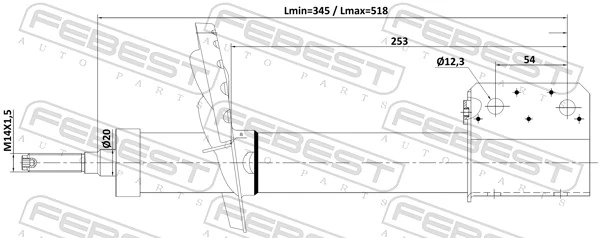 Shock Absorber 24110-004F
