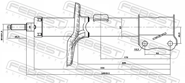 Shock Absorber 10666582FR