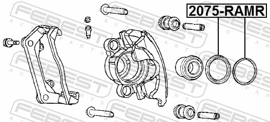 Repair Kit, brake caliper 2075-RAMR