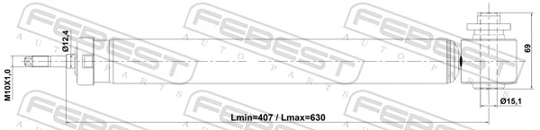 Stoßdämpfer 17110-003R