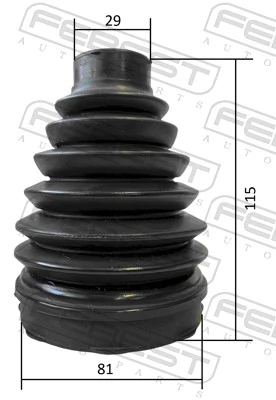 Bellow, drive shaft 3215P-ESCIV