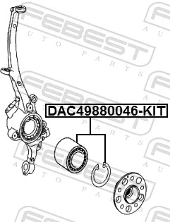 Wheel Bearing Kit DAC49880046-KIT