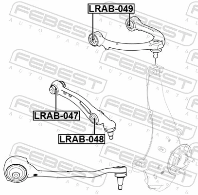 베어링 설치, 핸들바 LRAB-049