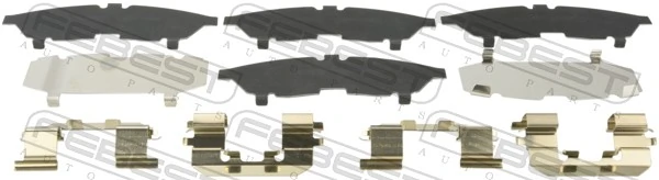 Accessory Kit, disc brake pad 0203-B10RSF