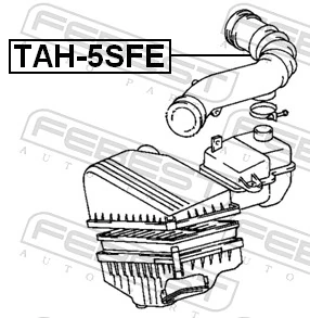 FEBEST TAH-5SFE Hose, air supply