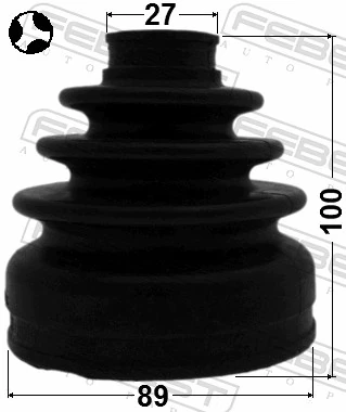 Bellow, drive shaft 0415-CW6LHT