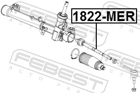 Inner Tie Rod 1822-MER