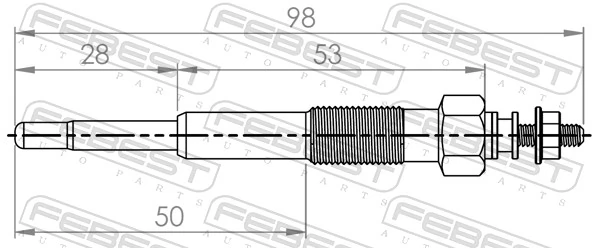 Glow Plug 01642-003