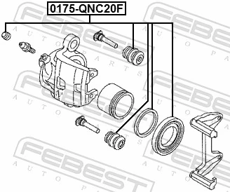 Repair Kit, brake caliper 0175-QNC20F