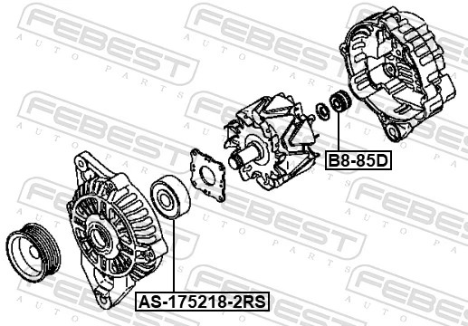 Bearing AS-175218-2RS