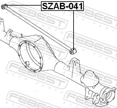 Mounting, control/trailing arm SZAB-041