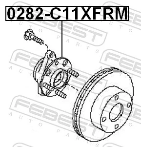 Wheel Hub 0282-C11XFRM